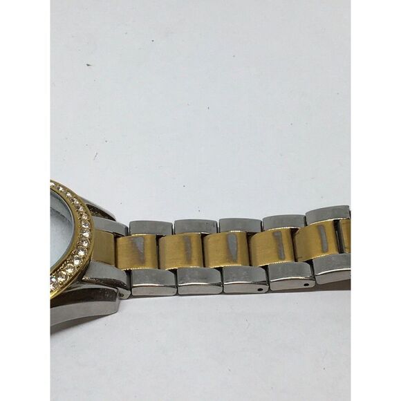 Authentic Fossil Watch Bracelet Strap Links Case Use For Parts Band 18mm T561 - Picture 8 of 9